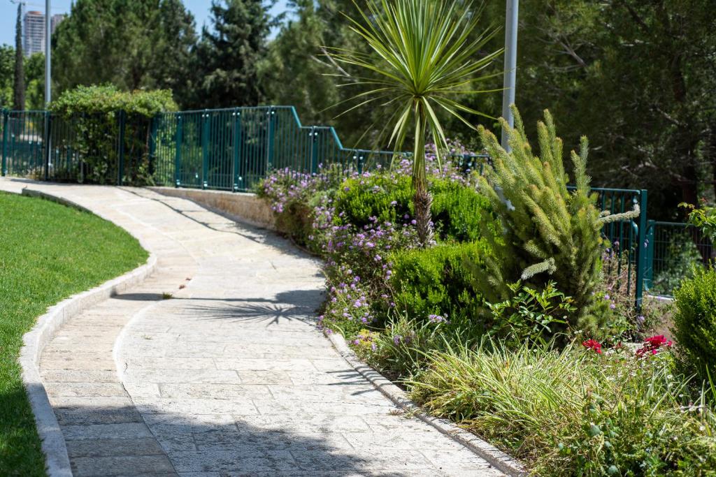 Zahrada ubytování Hotel Yehuda