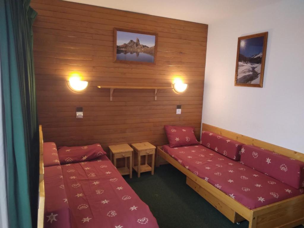 Studio 4 pers. au pied des pistes avec balcon