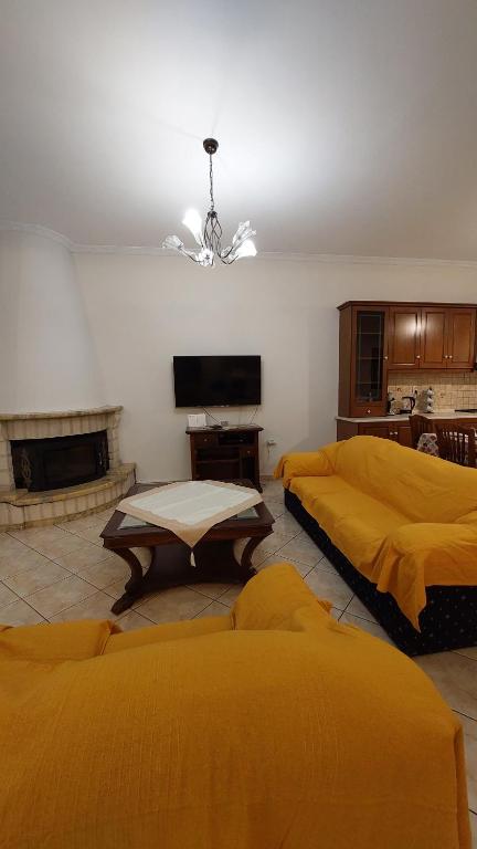 Postel nebo postele na pokoji v ubytování Kallistimon House