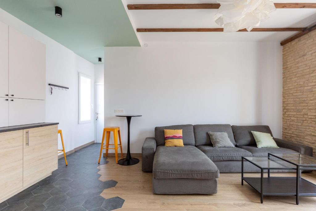 Posezení v ubytování SB2 - Apartamento moderno 2 dormitorios, 4º sin ascensor, muy céntrico