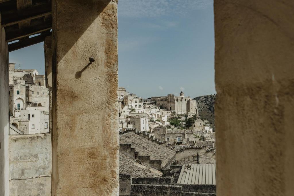 Nespecifikovaný výhled na destinaci Matera nebo výhled na město při pohledu z bed and breakfast
