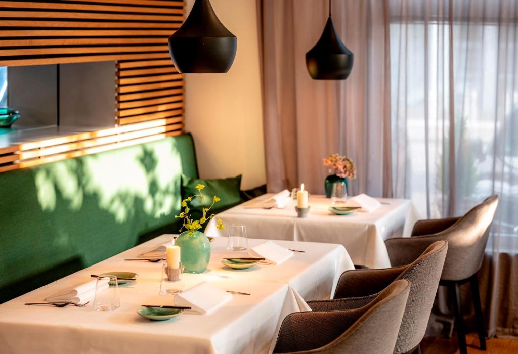 Restaurace v ubytování Das Eckert - Lifestyle Design Hotel & Fine Dining bei Basel (Grenzach)