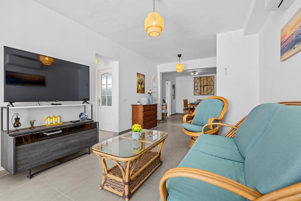 Posezení v ubytování Home2Book Charming Private Pool Puerto del Carmen