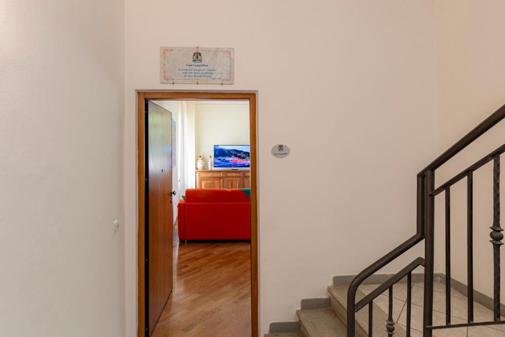 Postel nebo postele na pokoji v ubytování IBibiena - CASA CAMPALDINO