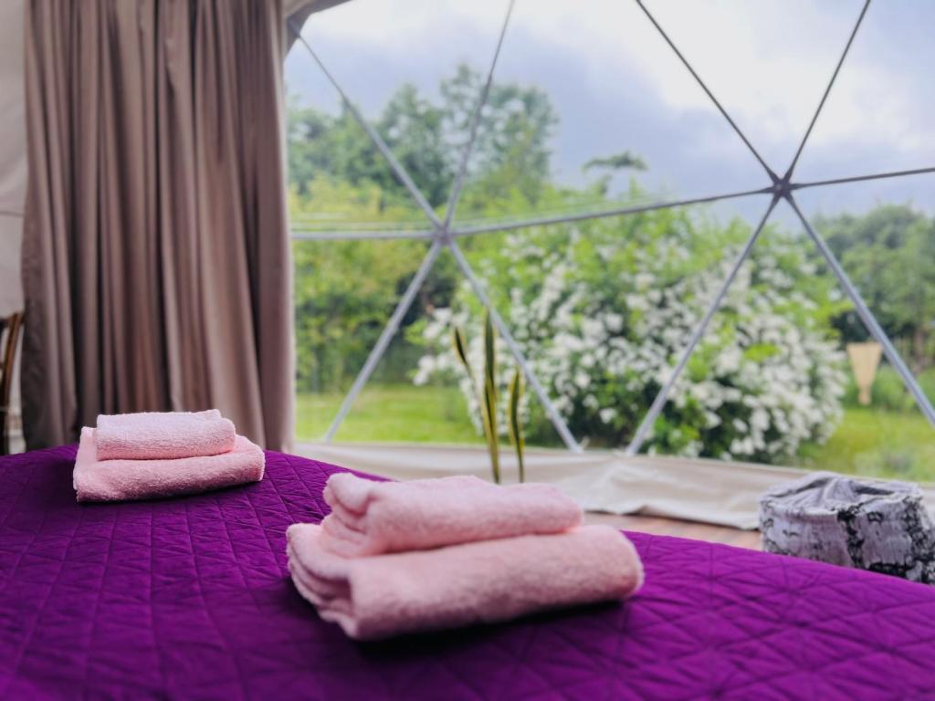 Loodusmaastik of the luxury tent lähedal