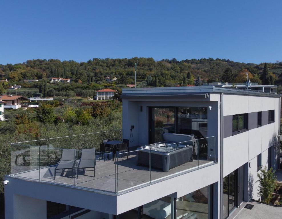 Nespecifikovaný výhled na hory nebo výhled na hory při pohledu z apartmánu