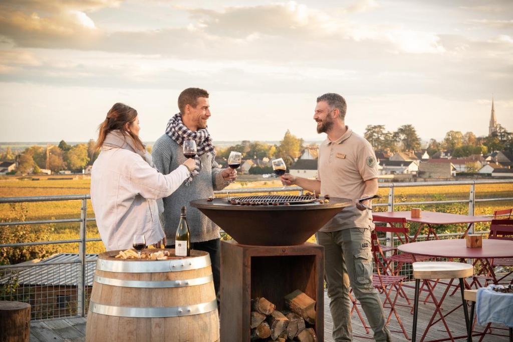 Hosté ubytování Huttopia Meursault