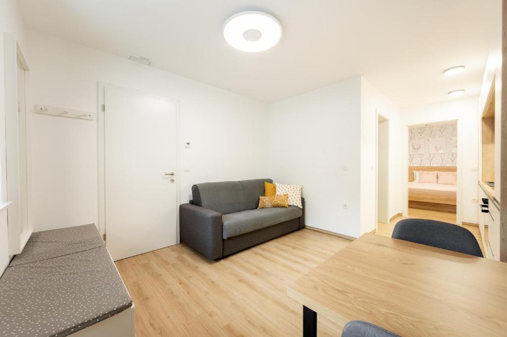 Posezení v ubytování Apartments Gros
