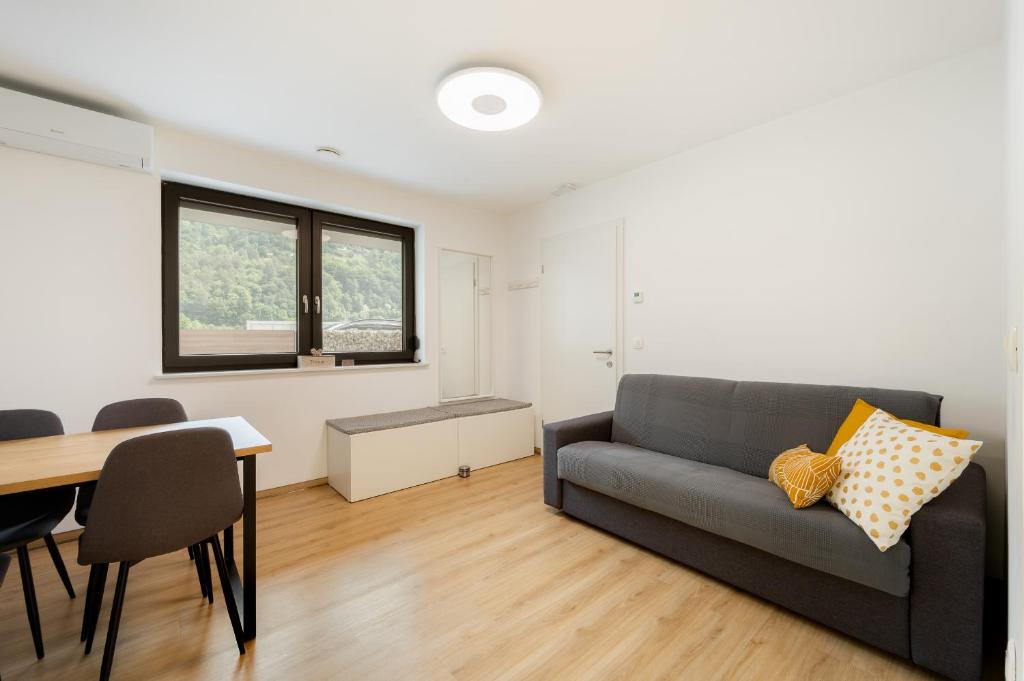 Posezení v ubytování Apartments Gros