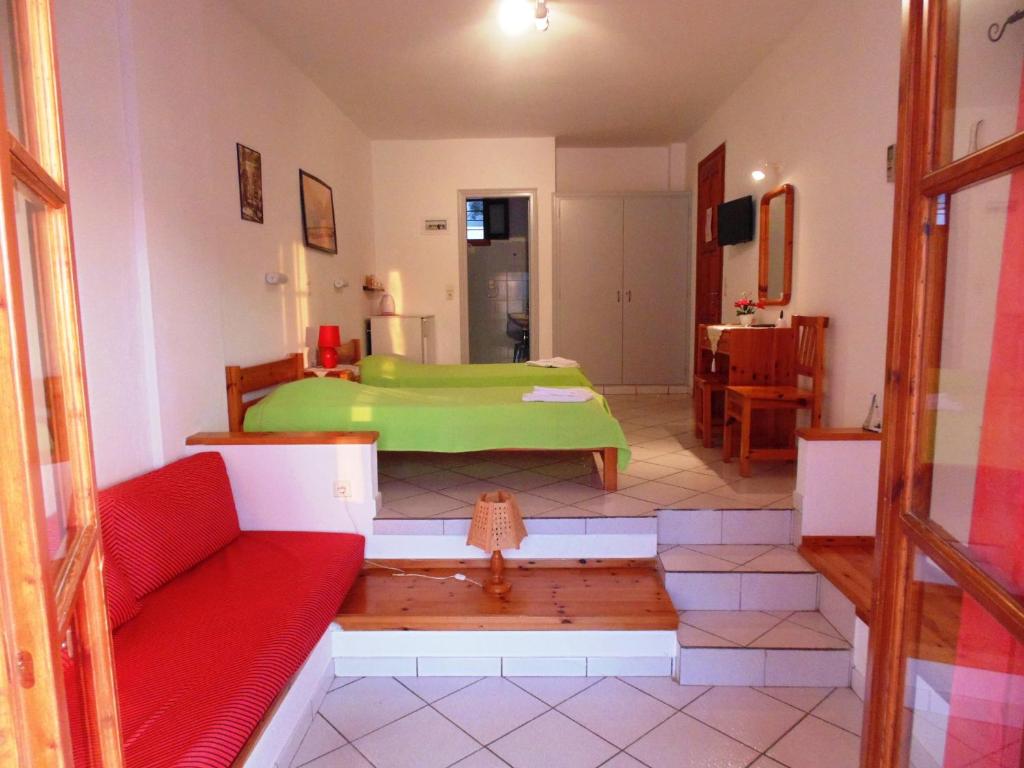 Posezení v ubytování Froudi Rooms