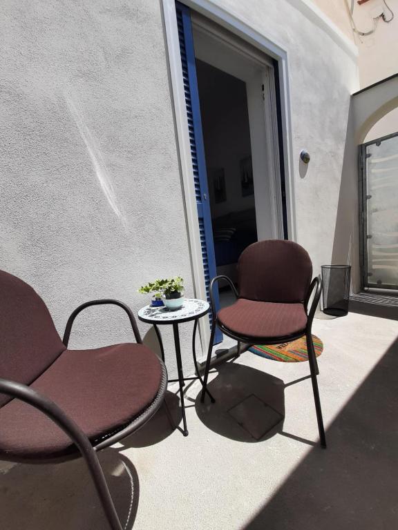 Un lugar para sentarse en Casa Borgo Sant'Angelo