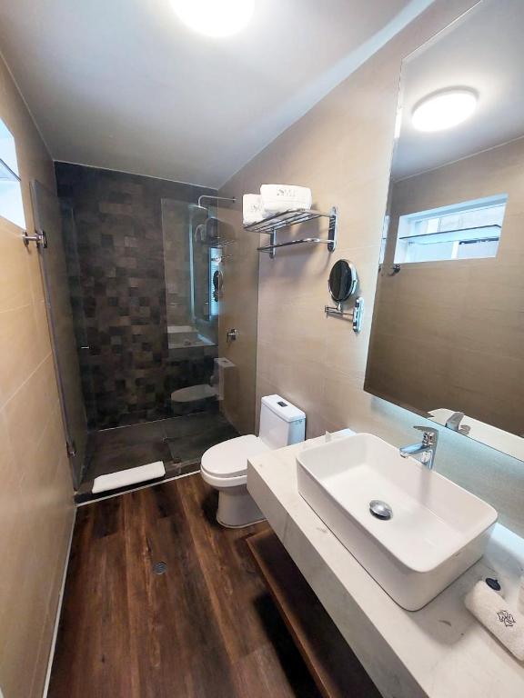 Koupelna v ubytování Equo Hotel Boutique