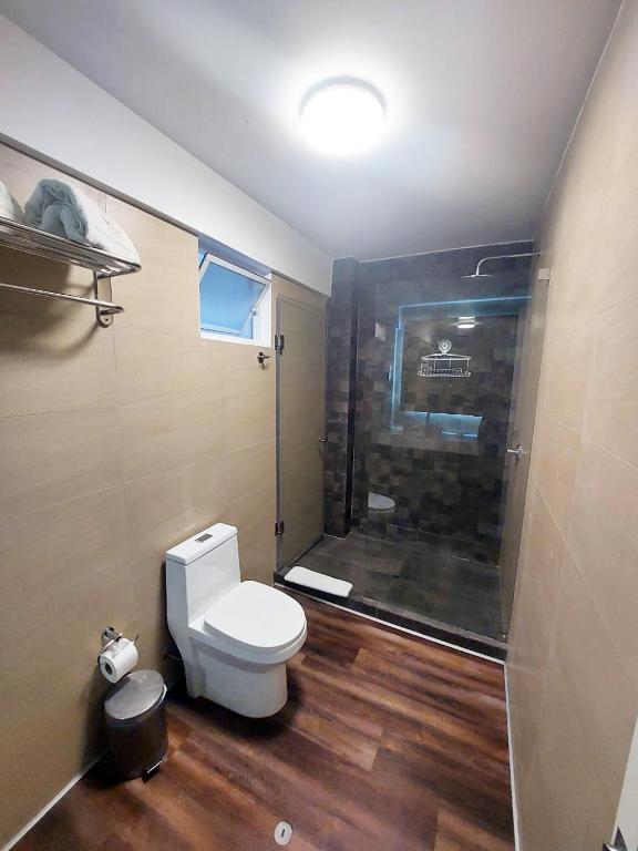 Koupelna v ubytování Equo Hotel Boutique