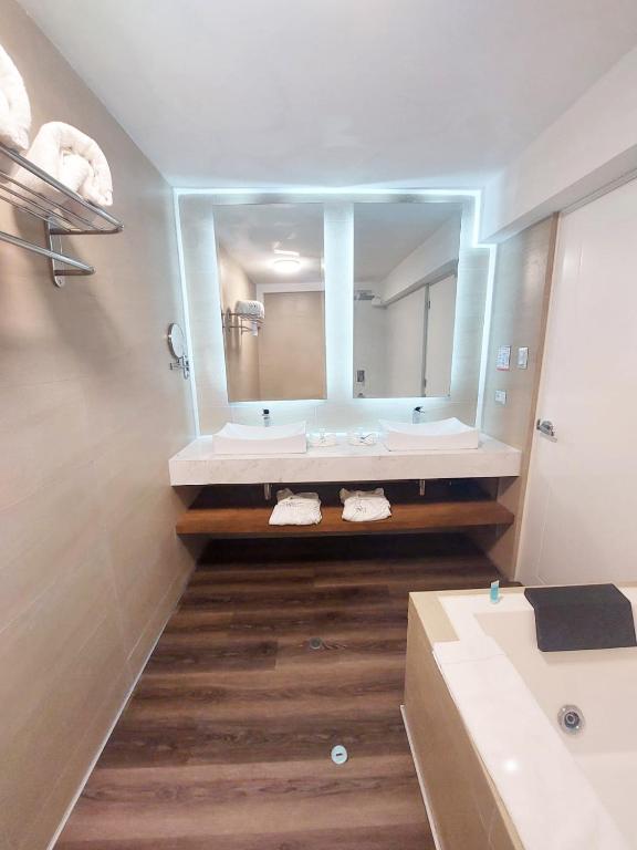 Koupelna v ubytování Equo Hotel Boutique