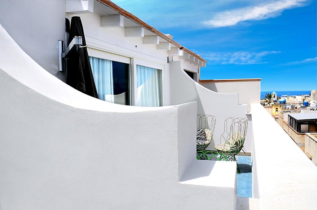Balkón alebo terasa v ubytovaní Cala del Porto Residence