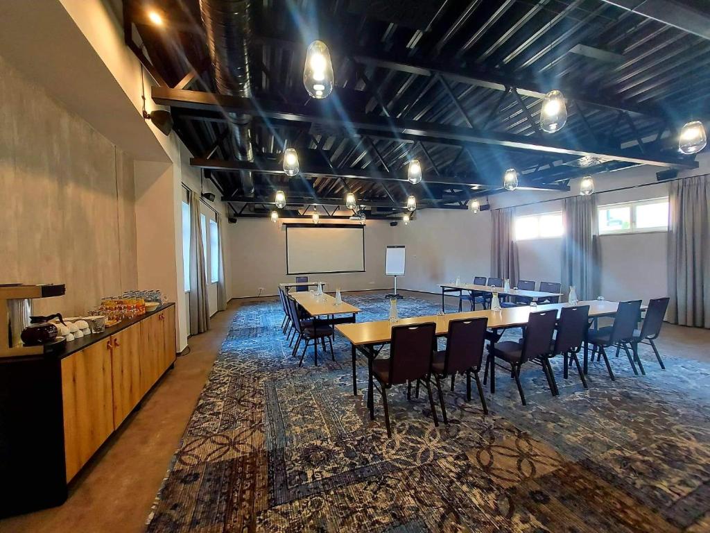 The business area and/or conference room at Boutique Hotel Siglisberg