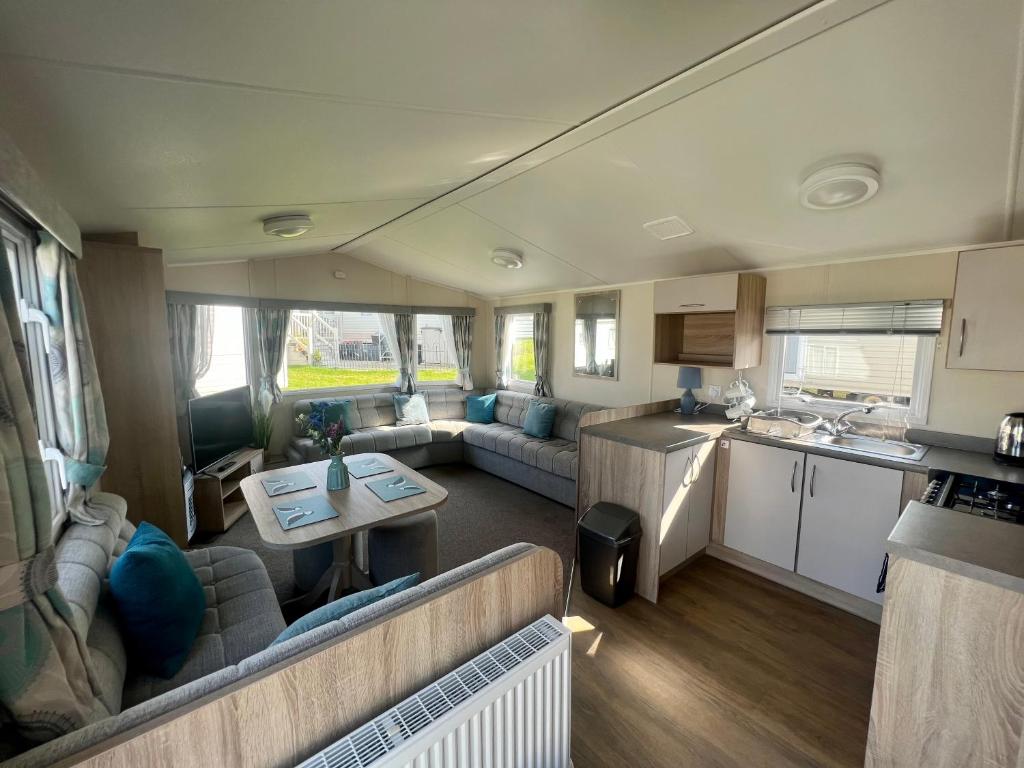 Kuchyň nebo kuchyňský kout v ubytování 170 Newquay Bay Resort