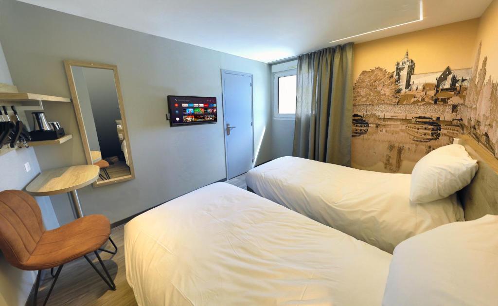 Postel nebo postele na pokoji v ubytování Sure Hotel by Best Western Dole
