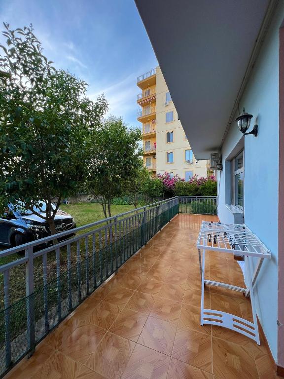 Balkón nebo terasa v ubytování Apartment Kune, Shëngjin 2