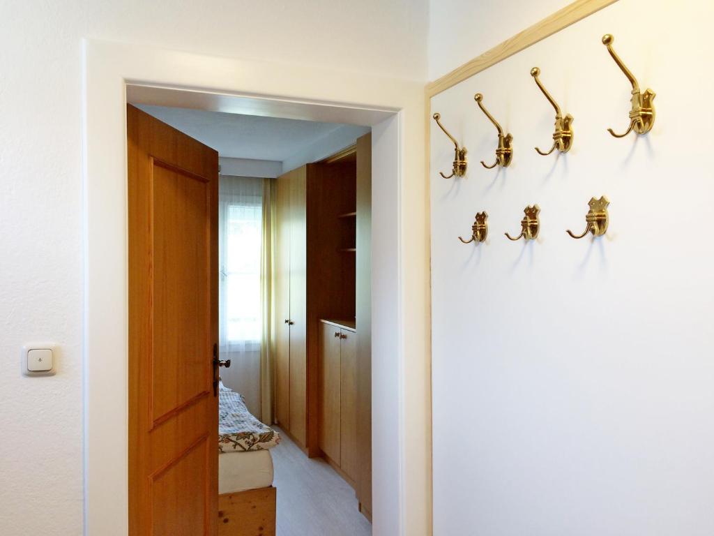 Koupelna v ubytování Knusperhaus