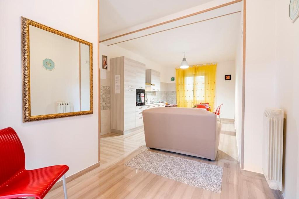 Kuchyň nebo kuchyňský kout v ubytování Muccino B&B