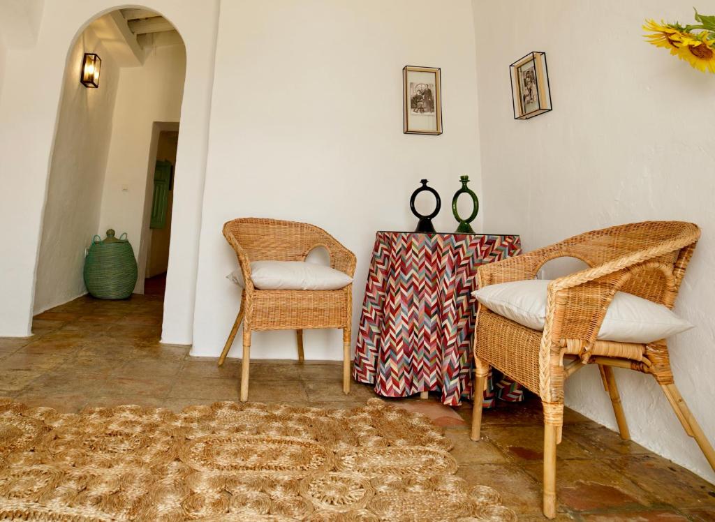 Posedenie v ubytovaní Alojamiento rural CASAPIÑA