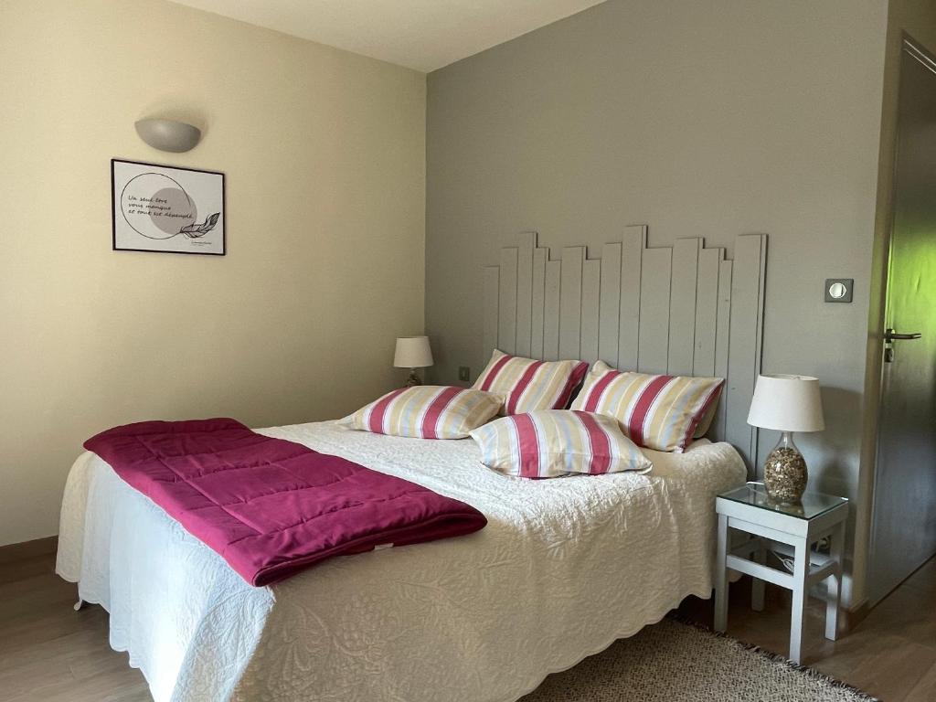 Postel nebo postele na pokoji v ubytování Inspirations - Chambres d'hôtes