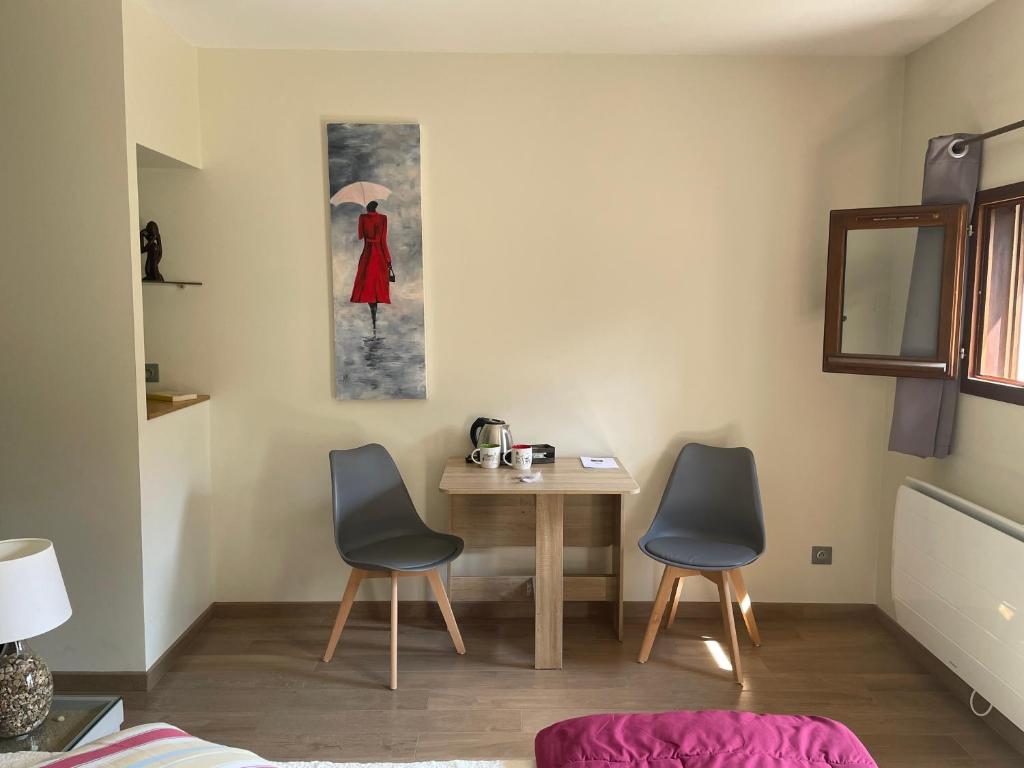 Kuchyň nebo kuchyňský kout v ubytování Inspirations - Chambres d'hôtes