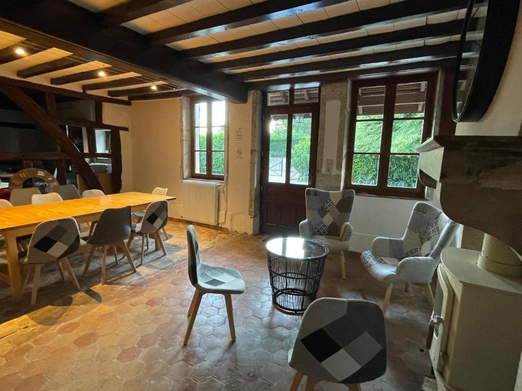Posezení v ubytování Inspirations - Chambres d'hôtes