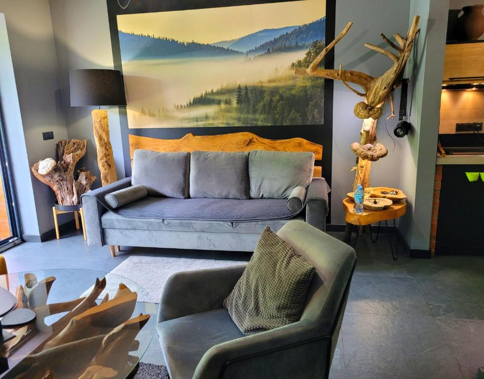 Posedenie v ubytovaní Apartament SPOKOLOKO Mysliwski