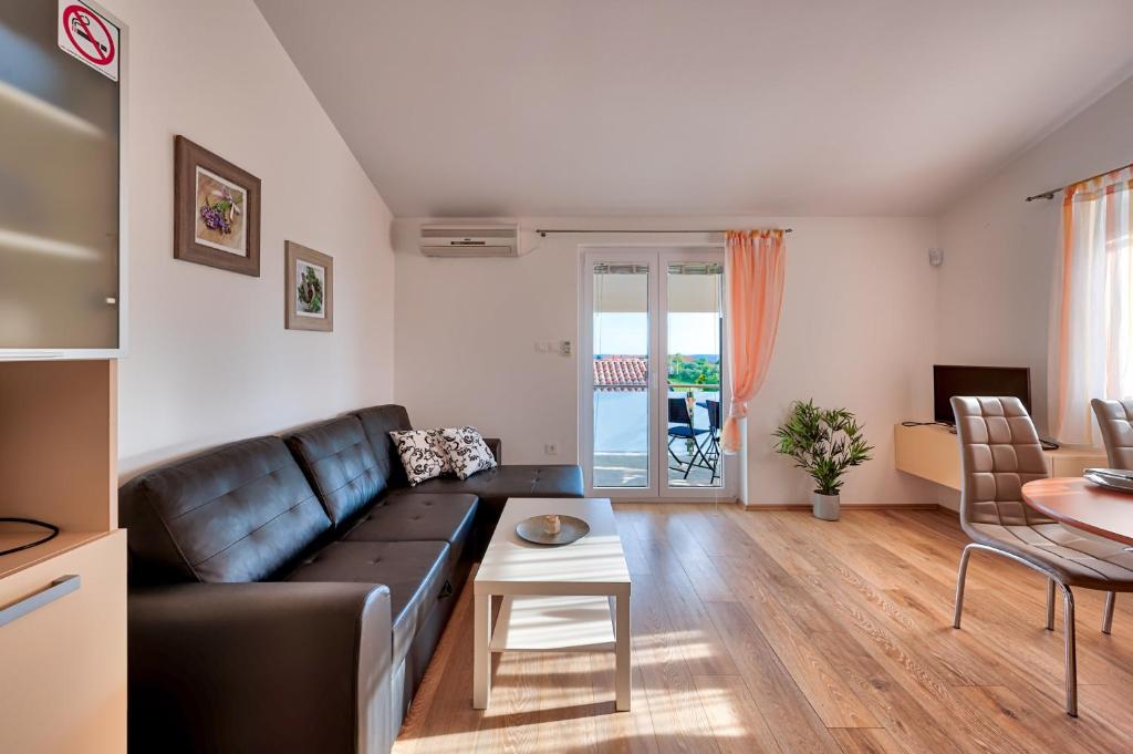 Posezení v ubytování Apartments Lara