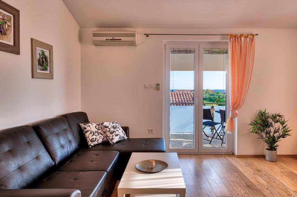 Posezení v ubytování Apartments Lara
