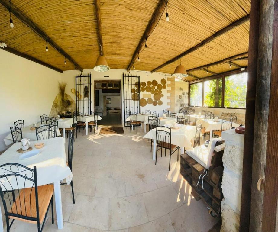 Restaurace v ubytování Masseria li Vecchi