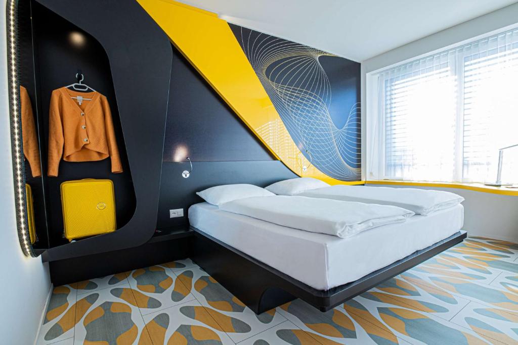 Prize by Radisson, Bern City客房内的一张或多张床位