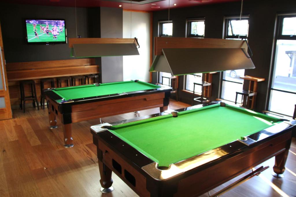 Biliár nebo kulečník v ubytování Imperial Motel