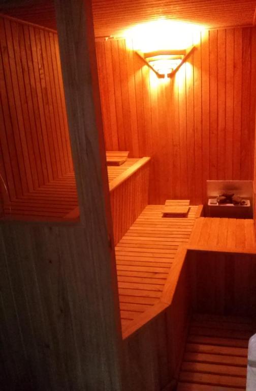 Voodi või voodid majutusasutuse Cabañas Monte Coiron toas
