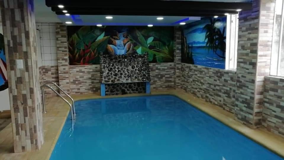 Der Swimmingpool an oder in der Nähe von Hotel Delicias del Mar