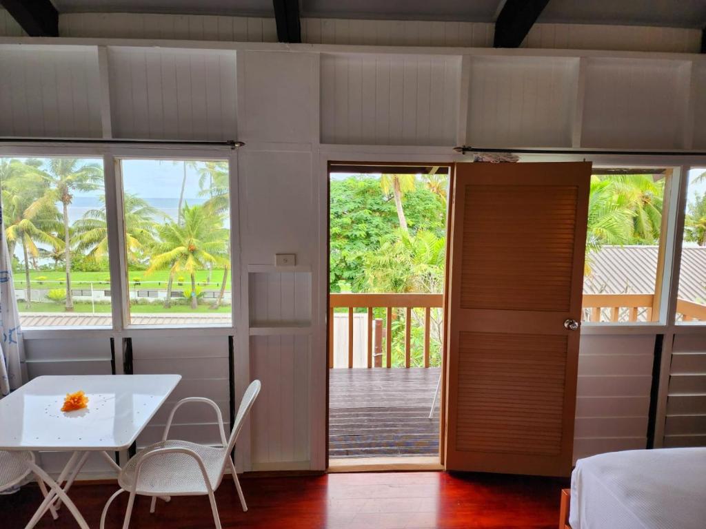 Balkón nebo terasa v ubytování The Crow's Nest Resort Fiji