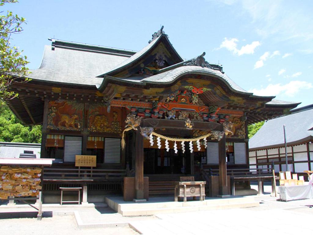 Budova, kde se ryokan nachází