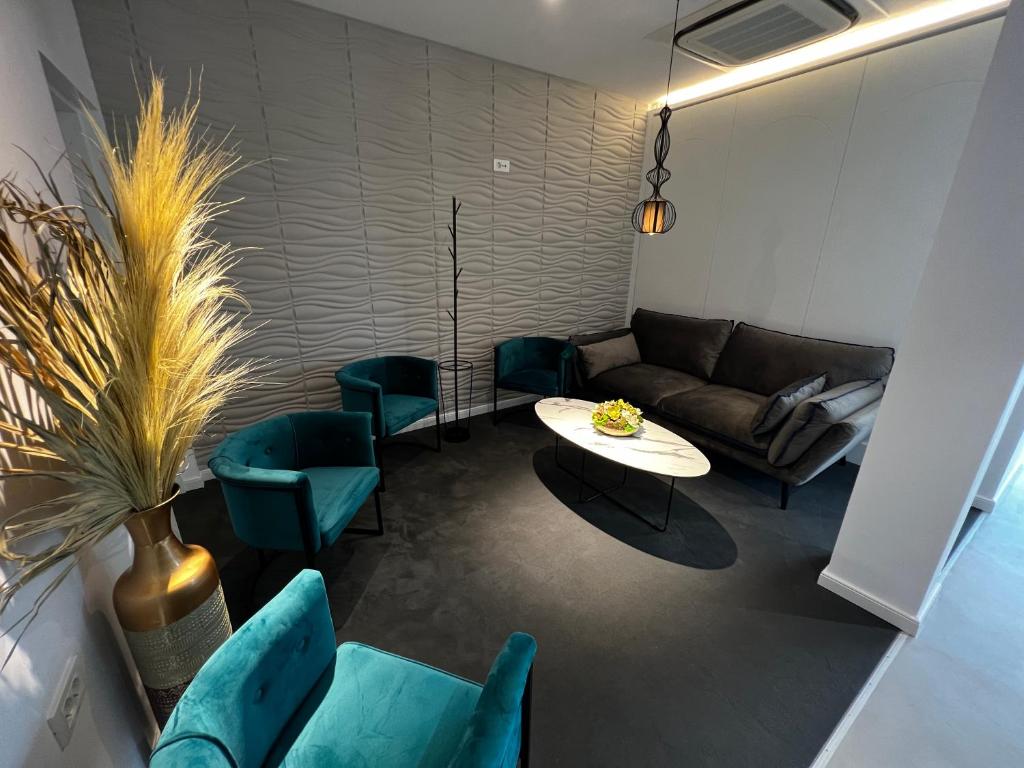 Posezení v ubytování Hotel Arka