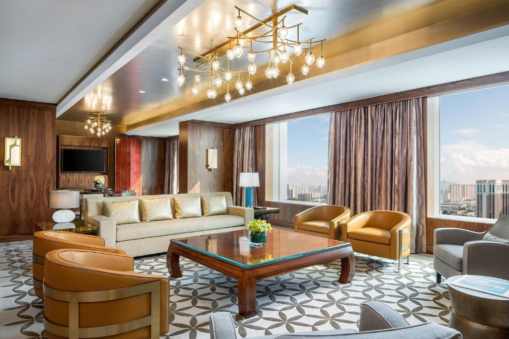 Posezení v ubytování St. Regis Macao