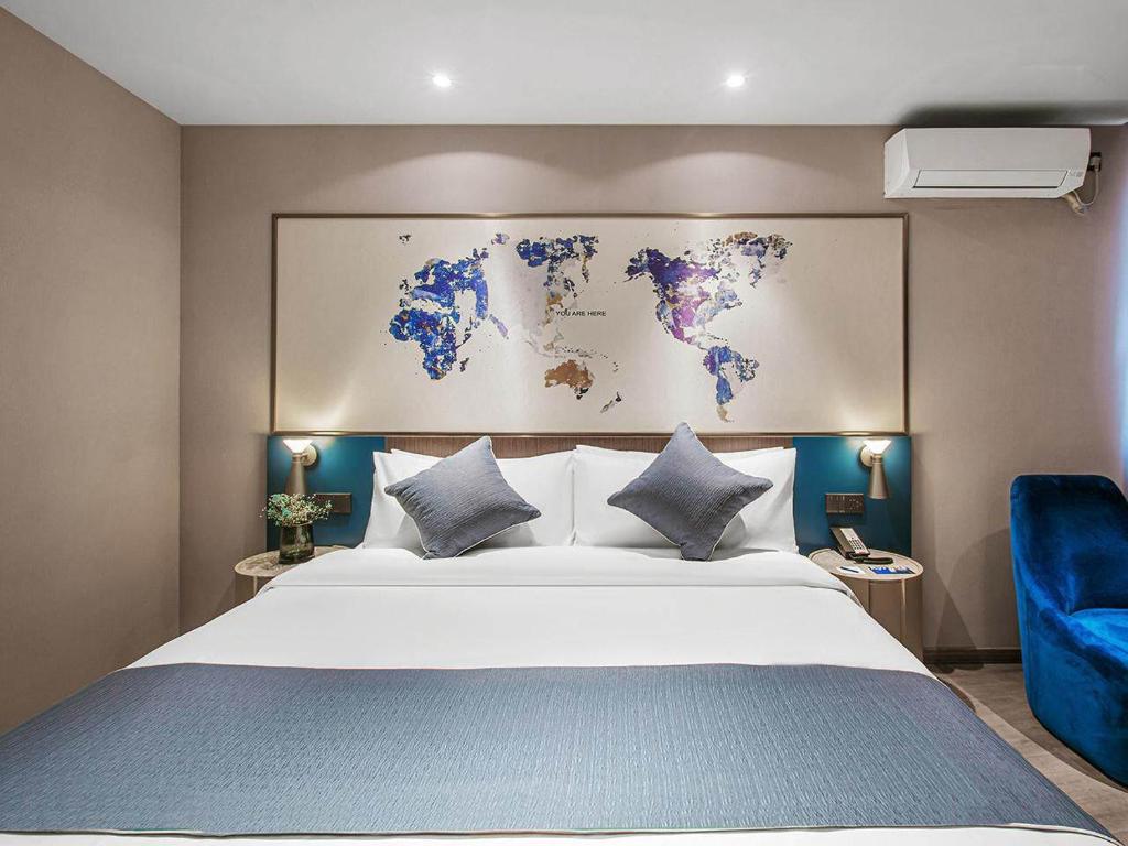 Kyriad Marvelous Hotel Wuxi Zhongshan Road Chong'an Temple - Premium Doppelzimmer