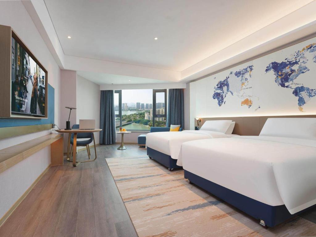 Kyriad Jinjiang Hotel - Twin Room Met Uitzicht Op De Rivier
