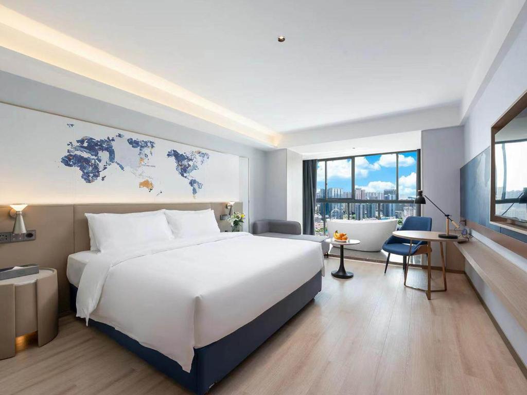 Kyriad Hotel Jiujiang Happy City - Presión Cero: Habitación Doble
