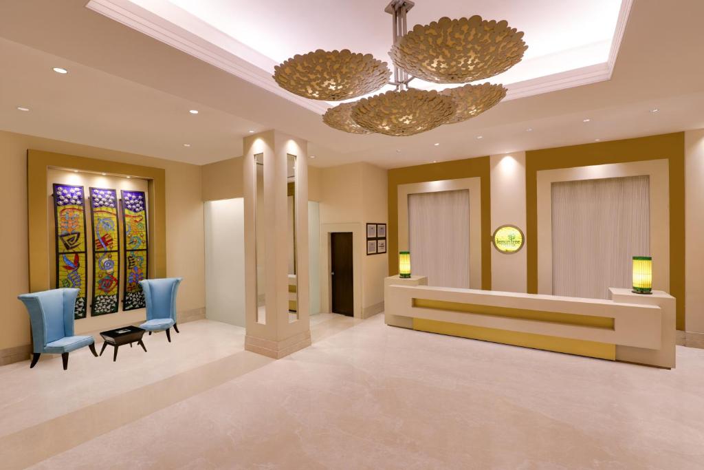 Posezení v ubytování Lemon Tree Premier 2, Gurugram