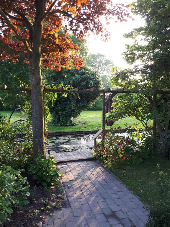 Zahrada ubytování B&B Het Molensteegje