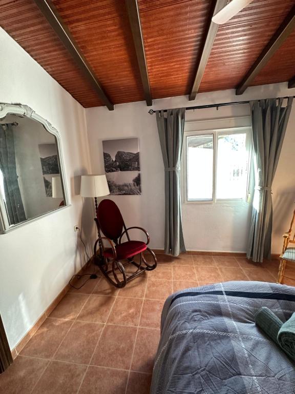 Posteľ alebo postele v izbe v ubytovaní Casa Barcelo El Chorro