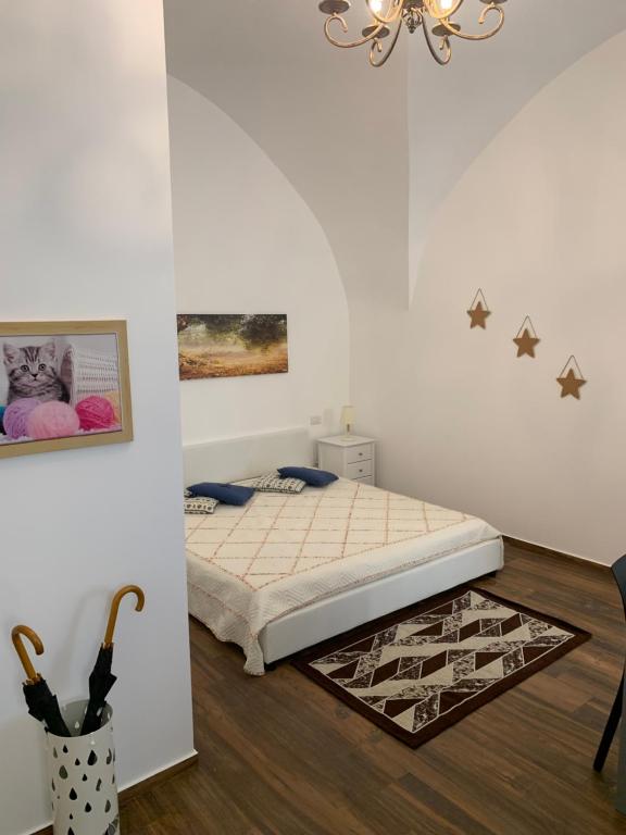 Ένα ή περισσότερα κρεβάτια σε δωμάτιο στο HOME LUNA