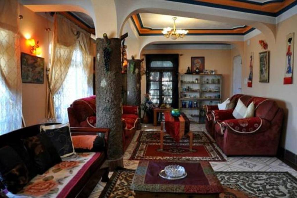 Posezení v ubytování Hotel Payal