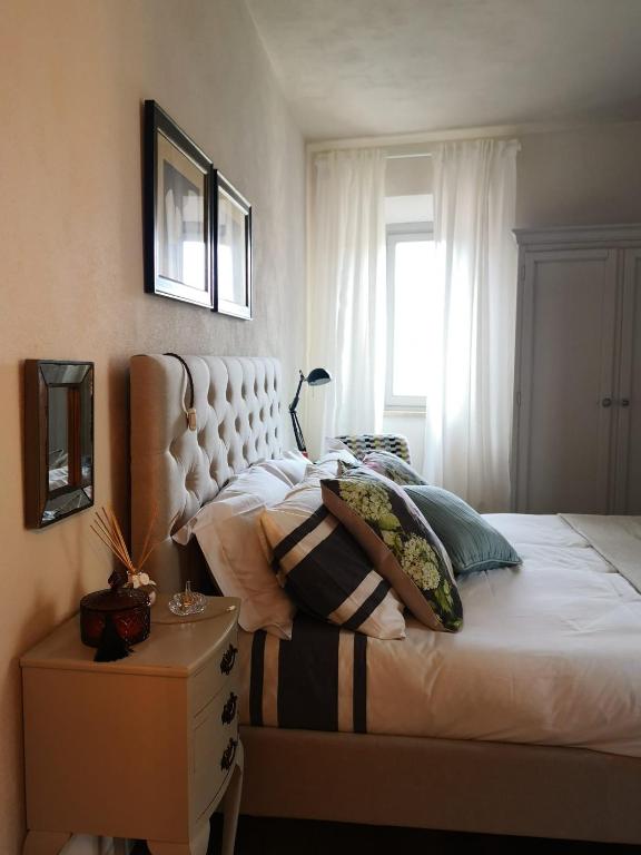 Postel nebo postele na pokoji v ubytování il Borgo